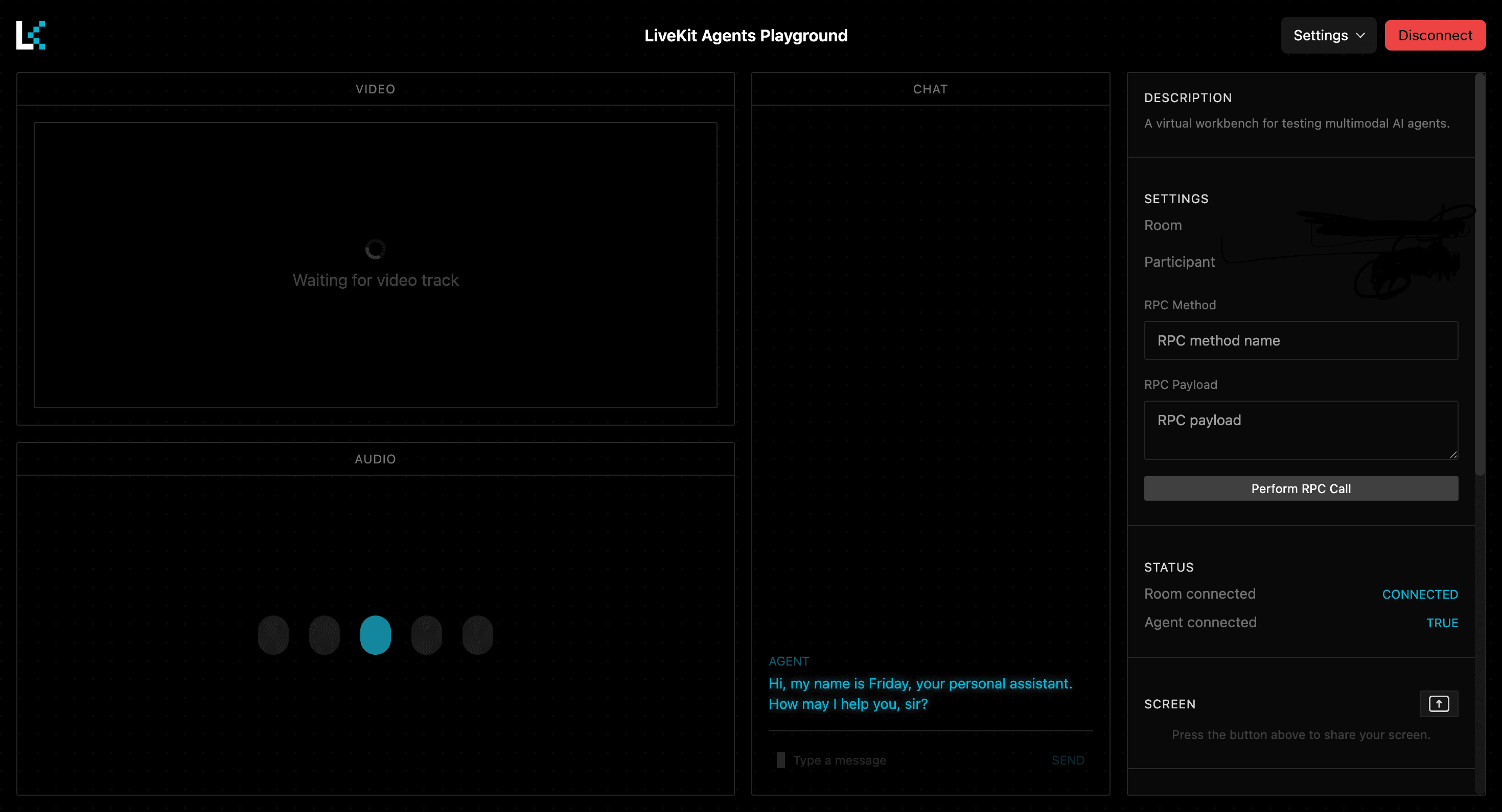 Friday - Voice Assistant screenshot